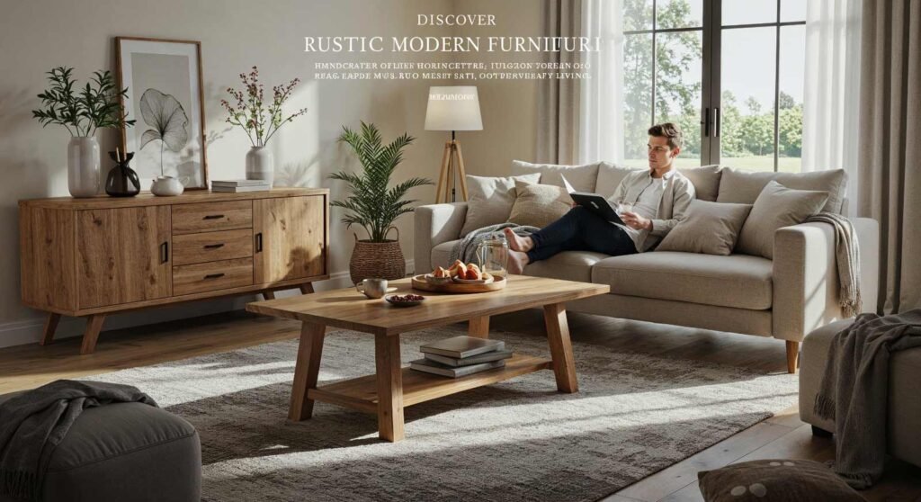 Discover Rustic Modern Furniture: Handcrafted Elegance Meets Contemporary Living
